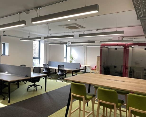 The new business hub at Leeds Media Centre