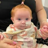 Five-month-old Layla Sellers was diagnosed with cystic fibrosis soon after birth, and it is hoped she will be given access to "miracle drug" Kaftrio to help treat it.