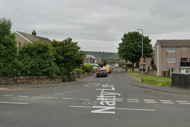 The 100m cordon includes road closures on Natty Lane and Keighley Road. Picture: Google