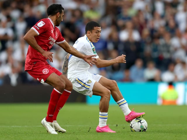 Starting Gray in the position is a definite shout with Jamie Shackleton then partnering Ampadu in midfield. But Poveda has continually impressed both in pre-season and both from the bench against Cardiff and upon being given a start against Shrewsbury and Saturday might just present his first league start following his Whites return. The third change from the XI that set out against Cardiff, in for the injured Summerville.