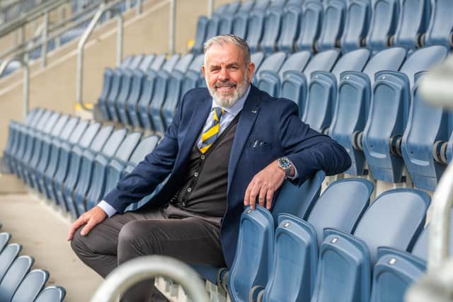 Ian Blease, Leeds Rhinos' new sporting director, began work on Monday. Picture by James Hardisty.