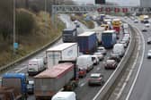 GV of traffic on the M62