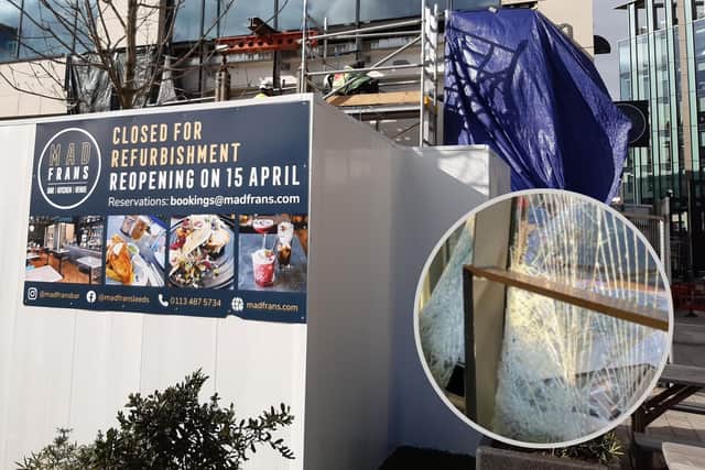 Mad Frans was closed for 10 days after a car crashed through it in December 2021. Photo: National World