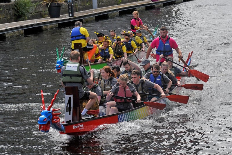 As well as the Dragon Boat Racing, the festival features open water swimming, paddle boarding, canoeing and kayaking.
