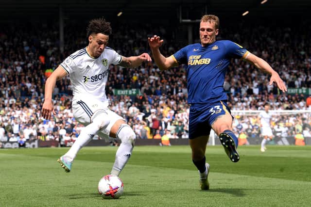 DEPARTURE? Rodrigo is expected to leave Leeds United for Sevilla