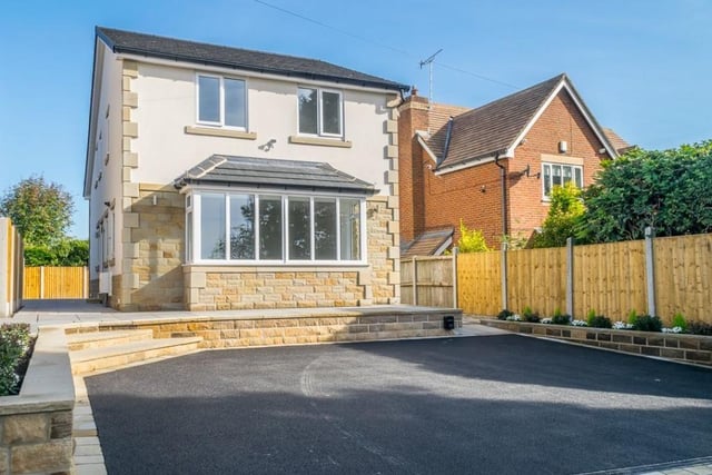 This four bedroom family home in New Farnley was formerly a bungalow but has been converted to create a brand new property. Inside, each room is finished to a high standard with modern decor, and the kitchen is fitted with integrated appliances.