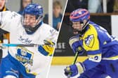 RISING STARS: Edgars Vengis (left) and Jonas Bennett.