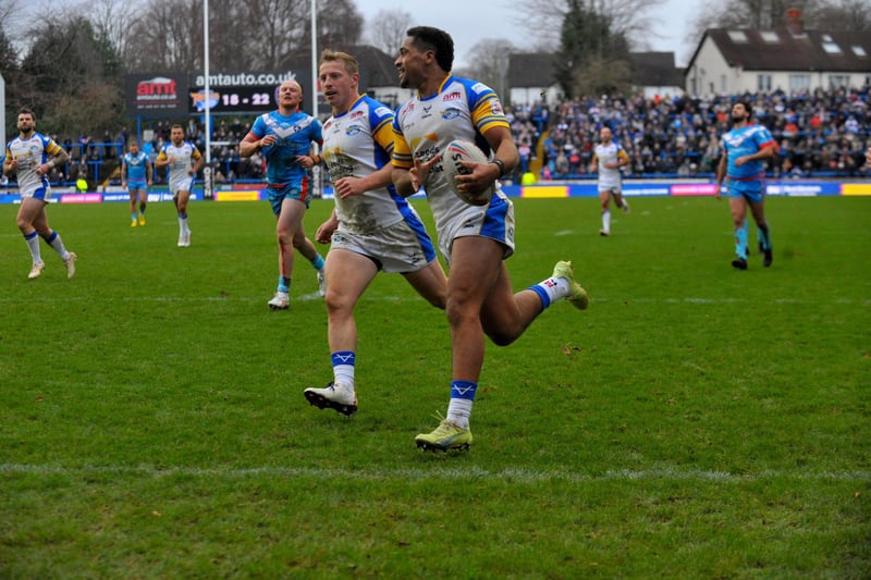 The winger played in three of Rhinos’ pre-season games, but missed round one because of a hip problem. He is expected to the visit of Catalans, but could be available for the trip to leigh Leopards in round four.