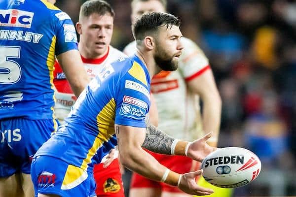 Leeds Rhinos hooker Andy Ackers seen during last week's Super League defeat by St Helens at AMT Headingley. Picture by Allan McKenzie/SWpix.com.