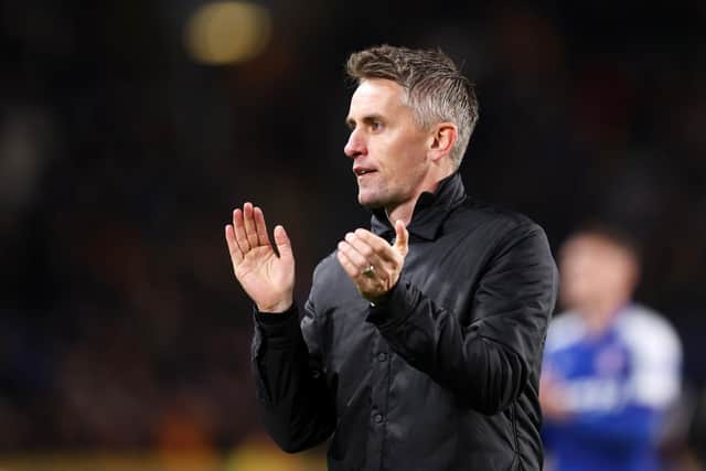 POSITIVE TAKE: From Ipswich Town boss Kieran McKenna, above. Photo by George Wood/Getty Images.