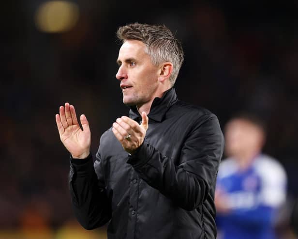 POSITIVE TAKE: From Ipswich Town boss Kieran McKenna, above. Photo by George Wood/Getty Images.