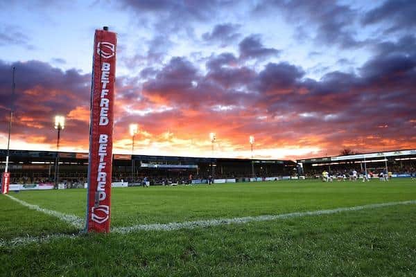 Castleford Tigers' Jungle will be the first ground to host a Super League game televised live by the BBC when Wigan Warriors are the visitors on Saturday. Picture by John Clifton/SWpix.com.
