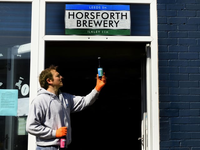 CAMRA said: "2020 saw relocation to larger premises, which incorporate a shop and taproom. In addition to the flagship beer, an ever-changing range of specials is produced. The taproom is accessed through an opening on the main street." Pictured is owner Mark Costello.