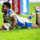 Try scorer Justin Sangare was an unsung hero in Leeds Rhinos' win against London Broncos, according to fan Becky Oxley. Picture by Allan McKenzie/SWpix.com.