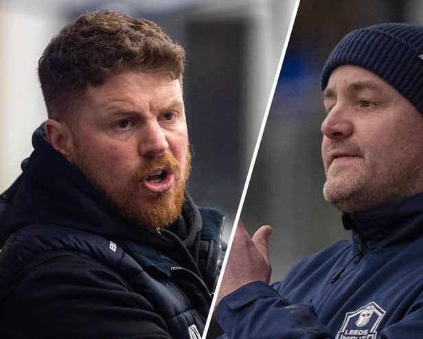 POST-SEASON: Hull Seahawks' Matty Davies and Leeds Knights' Ryan Aldridge
