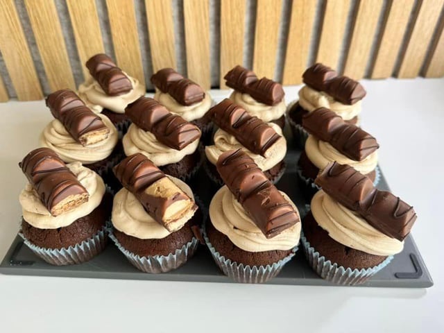 Delicious cupcakes from Roberta Metcalfe.