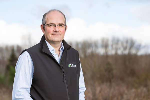 NFU President Tom Bradshaw.
