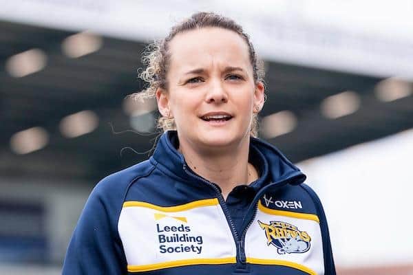 Rhinos women's coach Lois Forsell. Picture by Allan McKenzie/SWpix.com.