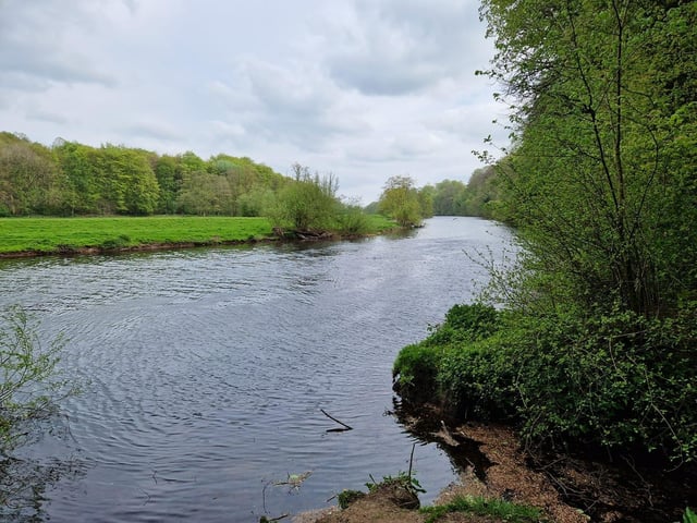 Sarah Brown said: "Boston Spa, River Wharfe."