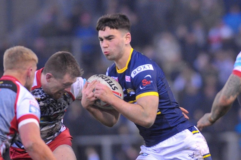 As the only available specialist half-back in Rhinos' full-time squad, the 18-year-old is set for his eighth career appearance.