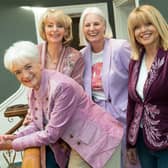 Win a makeover and be with Annie Stirk, Bernadette Gledhill, Rachel Peru and Christine Talbot (wearing Joe Browns SS24 collection at Rudding Park). Picture by Kate Mallender