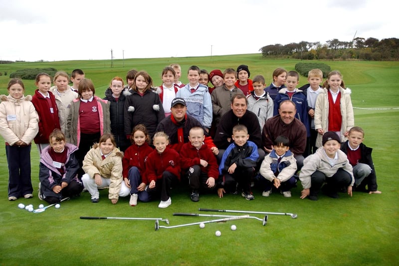 Golfing star Graeme Storm was pictured with pupils from West View Primary in this photo from 17 years ago at High Throston Golf Club. Who can tell us more about it?