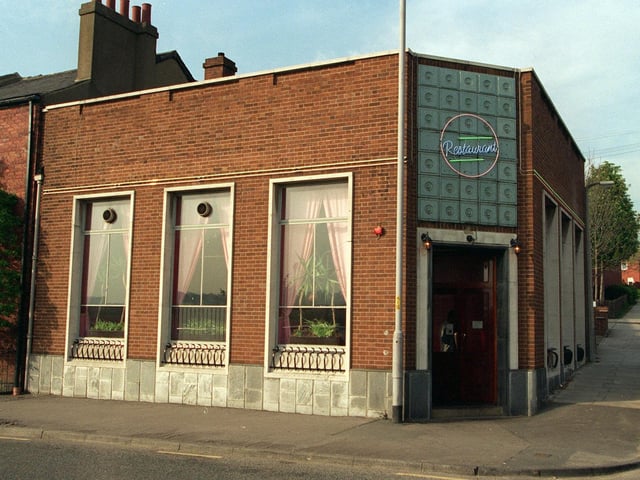 Did you eat here back in the day? The Old Delhi restaurant on Burley Road pictured in February 1996.