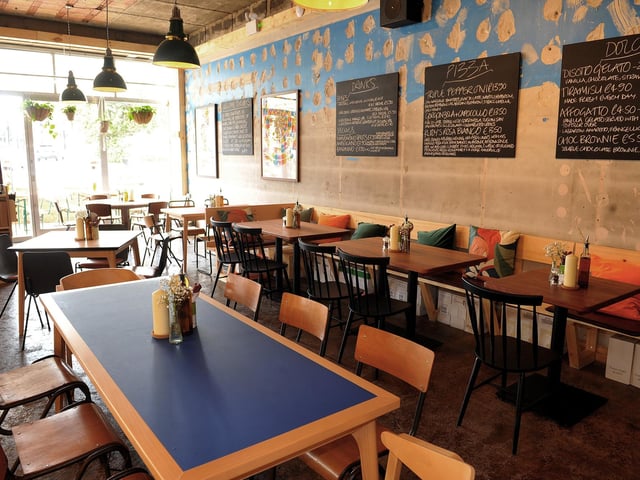 "Best pizza I’ve ever had. Perfect dough, best ingredients, and the oven is the key. Great service and fab atmosphere."