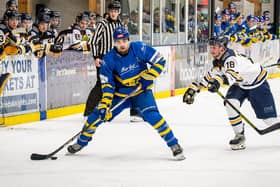 MOVING ON: Ethan Hehir joins Hull Seahawks after playing the last four seasons in NIHL National with Leeds Knights. Picture: Ben Gordon/Knights Media.