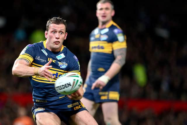 Shaun Lunt in action for Leeds Rhinos during the 2012 Super League Grand Final. Picture by Alex Whitehead//SWPIX.com.