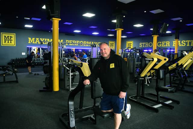 Managing director Gareth Senior, 53, at MP Fit gym in Birstall. Gareth has taken over the gym with his son-in-law Nic Kittlety and daughter Jenny. (Photo by Jonathan Gawthorpe/National World)