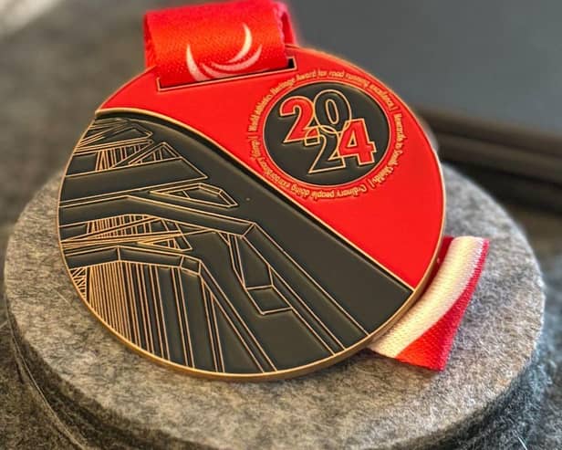 Chris Carratt's Great North Run 2024 medal.