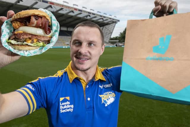 Leeds Rhinos help with National Burger Day
