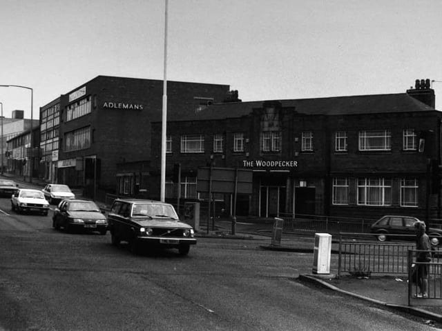 The Woodpecker Inn originally stood on the junction with York Road and Burmantofts Street. It was closed and demolished in 1939 with a new Woodpecker built on the opposite corner. It welcomed drinkers for generations and gave its name to the busy junction which drove motorists to distraction for decades. Last orders were called in 1990 as the pub was demolished to make way for the construction of the Quarry Hill road junction.