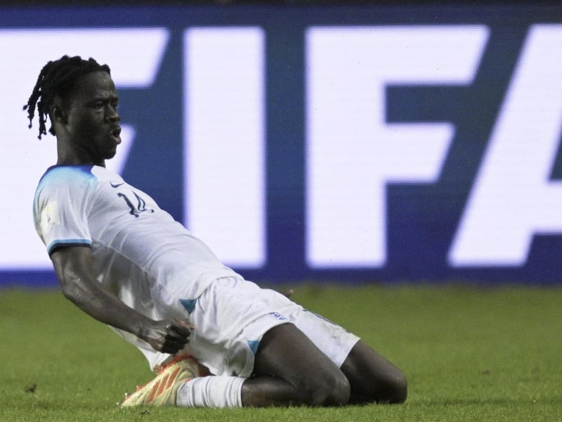 This could be a breakthrough season for Gyabi at senior level. He's a player Leeds are excited about and one who has made Under 21s football look comfortable. Pic: Juan Mabromata/Getty