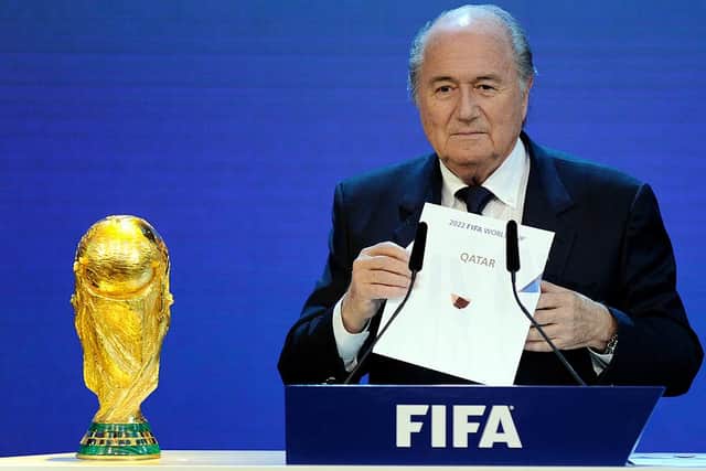 The 2022 World Cup in Qatar gets under way this week (Photo credit should read PHILIPPE DESMAZES/AFP via Getty Images)