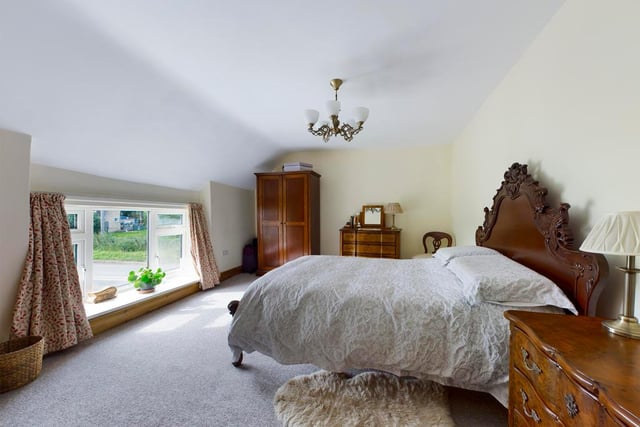 All the bedrooms are double and located on the first floor of the property.