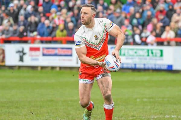 Luke Gale in actrion for Keighley. Picture by Olly Hassell/SWpix.com.