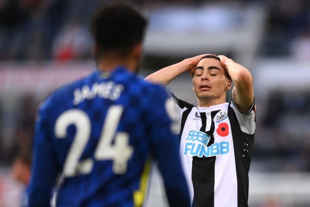 Allan Saint-Maximin looks set to miss the game with Chelsea. Jacob Murphy has started the last four games on the spin and so could be rested ahead of the clash with Everton on Thursday. Chelsea will likely see a lot of the ball and cause a lot of problems down the wings and so Almiron’s workrate may be a useful tool for Howe on Sunday.