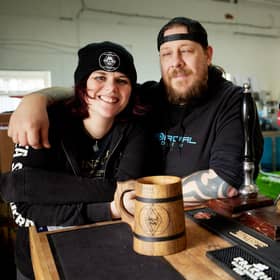 DMC Brewery owners Gez and Ele