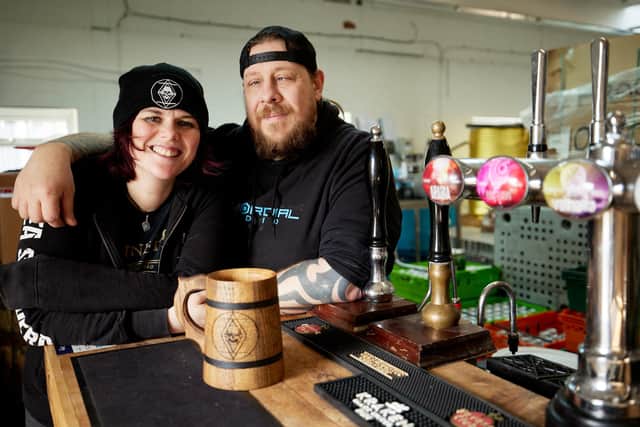 DMC Brewery owners Gez and Ele