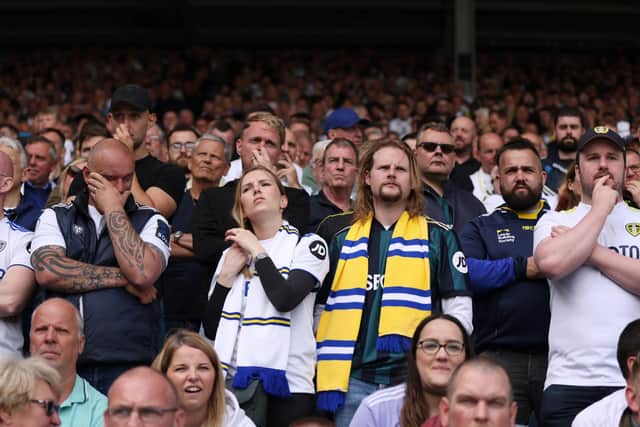 Leeds fans face a wait until October 2nd for a taste of Premier League action again (Photo by George Wood/Getty Images)