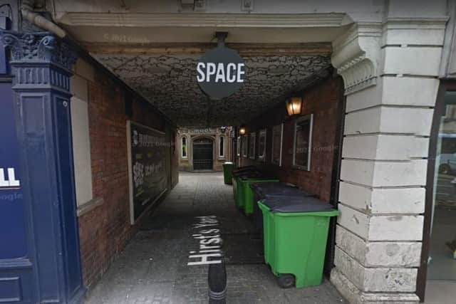 Police were alerted by bouncers to the brawl in an alleyway near The Space