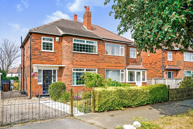 The house, which is beautifully presented and has potential for an extension, is arranged over two floors and boasts a generous south-facing garden and a large driveway.