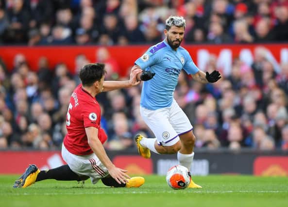 The Premier League returns on Wednesday night with Sergio Aguero's Man City taking on Arsenal (Getty Images)