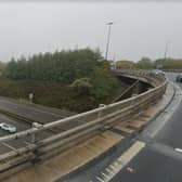 A lane closure has been put in place at the Lofthouse Roundabout in West Yorkshire. Picture: Google