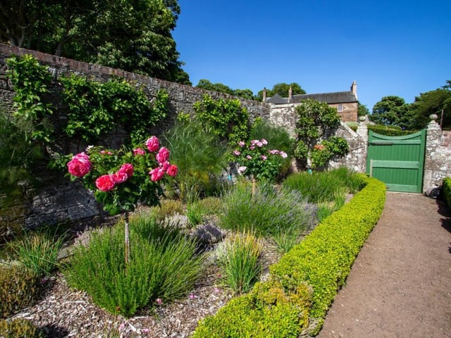 Walled garden.