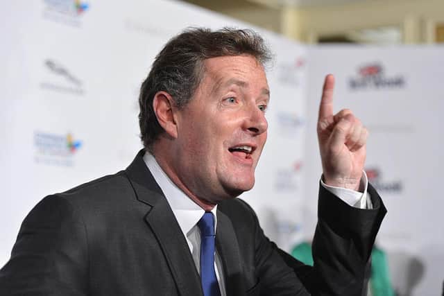 TV host Piers Morgan was accused of 'white fragility' in a heated debate on Good Morning Britain (Photo: Alberto E. Rodriguez/Getty Images)
