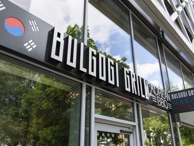 Bulgogi Grill in the Merrion Centre scored 8 for atmosphere, 8 for food, 9 for service and 9 for value.