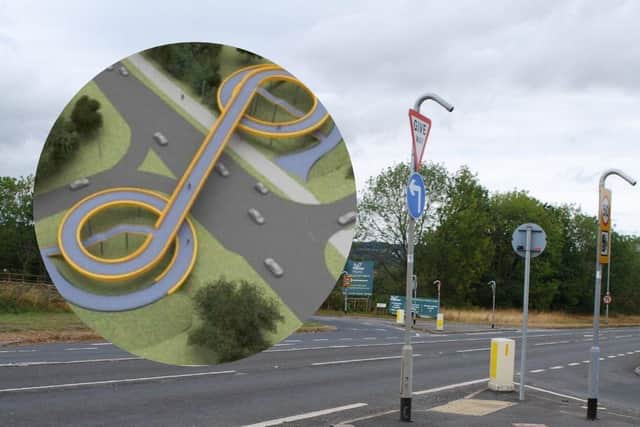 A6120: Footbridge to link two Yorkshire villages across busy ring road delayed due to rising costs